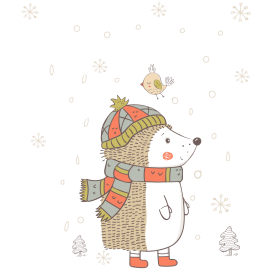 Hedgehog_snow